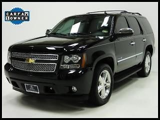 2011 chevrolet tahoe ltz heated/cooled seats snrf lthr navi rear dvd third row!