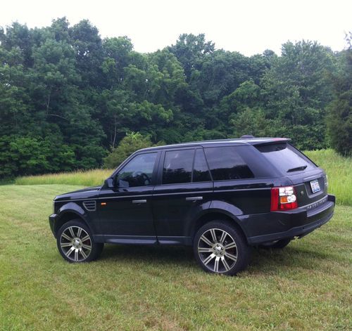 2008 land rover range rover sport hse sport utility 4-door 4.4l- after mrkt rims