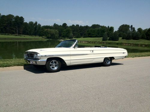 1964 ford galaxie 500xl convertible, 75,784 miles, 289hp, 3speed auto, original