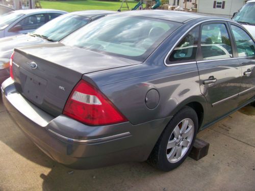 WRECKED, REPAIRABLE,REBUILDABLE, 2005 FORD 500 SEL CLEAN-CLEAR TITLE.., image 4