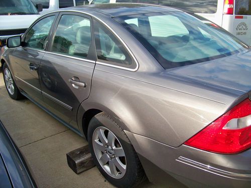 WRECKED, REPAIRABLE,REBUILDABLE, 2005 FORD 500 SEL CLEAN-CLEAR TITLE.., image 5