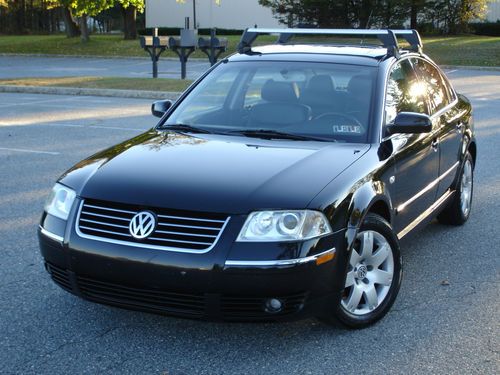 2002 volkswagen passat v6 2.8l glx leather dvd navigation no reserve