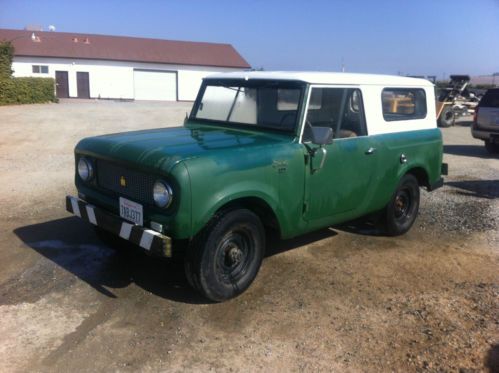 International scout 1962 model 80 barn find