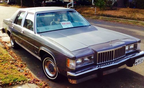 1984 mercury grand marquis ls sedan 4-door 5.0l