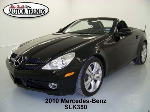 2010 hardtop convertible navigation htd mem seats mercedes benz slk350 13k