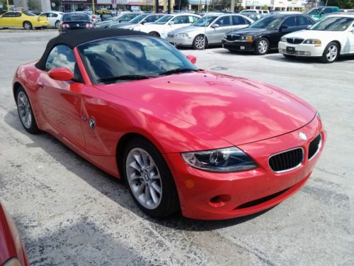 2005 bmw z4 2.5i convertible 2-door 2.5l