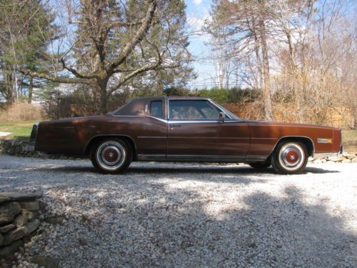 Immaculate 1978 eldorado biarritz with 29k original miles