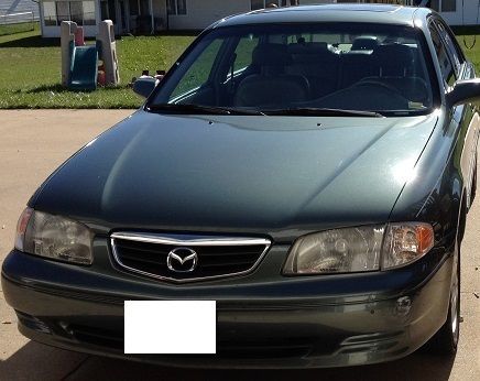 2000 mazda 626 lx sedan 4-door 2.5l