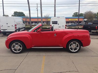 2003 chevy ssr roadster v8 300hp 20" wheels bose leather  heated seats