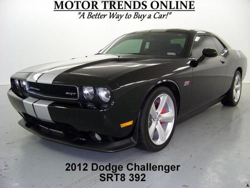 Srt8 392 navigation hemi auto leather suede htd seats 2012 dodge challenger 12k
