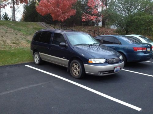 2001 mercury villager van salvage runs