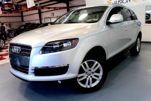 2009 audi q7 prestige quattro loaded navi 3rd row roof free shipping