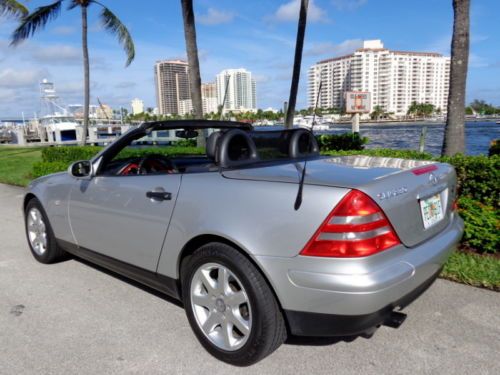 Florida 98 SLK 230 Kompressor Supercharged Convertible Clean Carfax No Reserve !, image 2