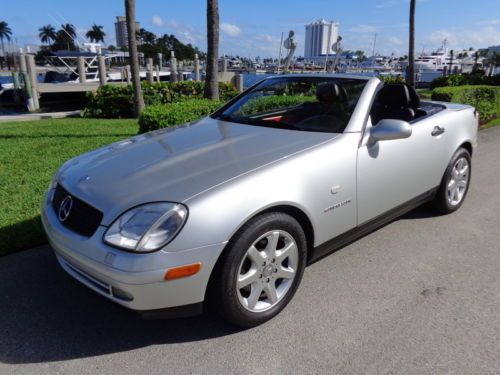 Florida 98 SLK 230 Kompressor Supercharged Convertible Clean Carfax No Reserve !, image 4
