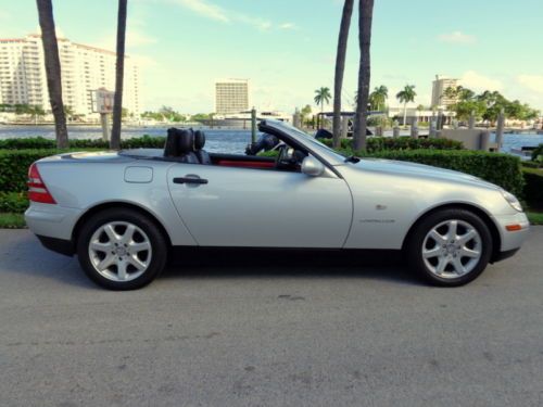 Florida 98 SLK 230 Kompressor Supercharged Convertible Clean Carfax No Reserve !, image 8