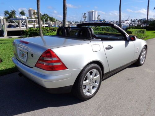 Florida 98 SLK 230 Kompressor Supercharged Convertible Clean Carfax No Reserve !, image 10