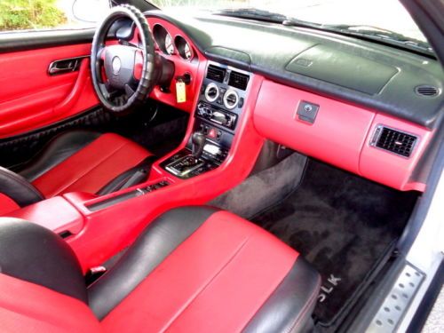 Florida 98 SLK 230 Kompressor Supercharged Convertible Clean Carfax No Reserve !, image 14