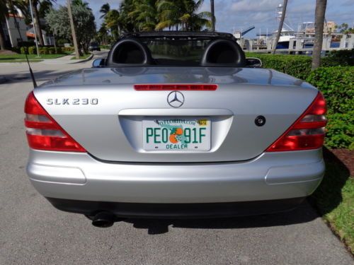 Florida 98 SLK 230 Kompressor Supercharged Convertible Clean Carfax No Reserve !, image 22