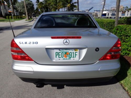 Florida 98 SLK 230 Kompressor Supercharged Convertible Clean Carfax No Reserve !, image 31
