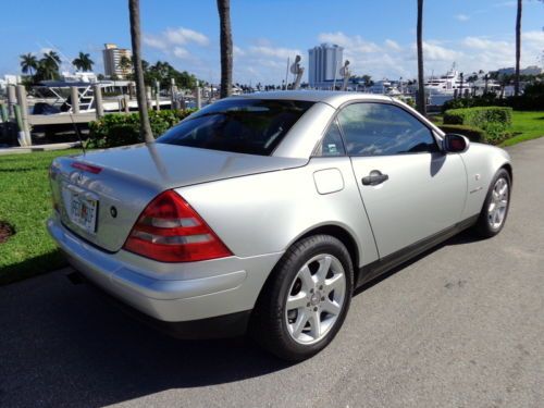 Florida 98 SLK 230 Kompressor Supercharged Convertible Clean Carfax No Reserve !, image 33