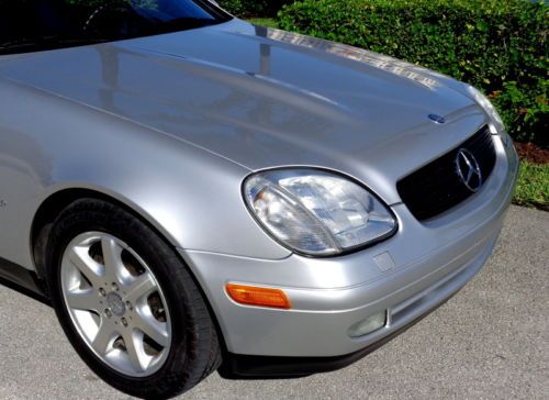Florida 98 SLK 230 Kompressor Supercharged Convertible Clean Carfax No Reserve !, image 48