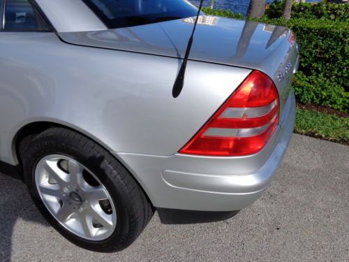 Florida 98 SLK 230 Kompressor Supercharged Convertible Clean Carfax No Reserve !, image 50