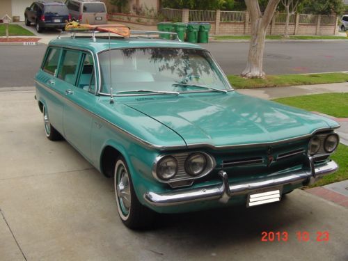1961 Chevy Corvair Lakewood Stationwagon, image 2
