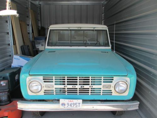 Classic 66 ford bronco