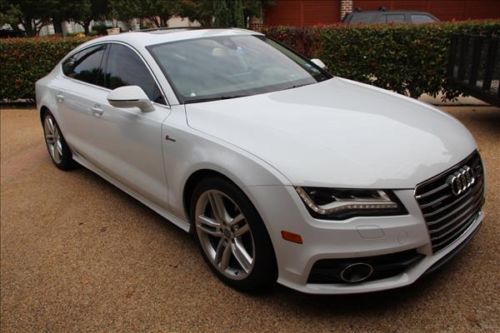 2013 audi a7 quattro prestige edition with transferrable warranty