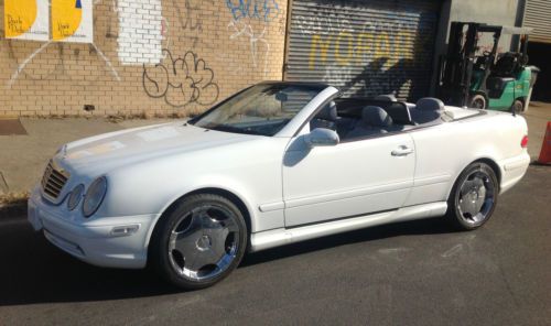 2001 mercedes-benz clk430 base convertible 2-door 4.3l