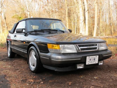 1991 saab 900 convertible, turbo, rebuild transmission, new soft top, new seats