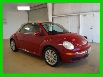 2009 volkswagen vw new beetle, convertible, automatic, 1-owner