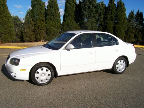 2004 hyundai elantra gls sedan 4-door 2.0l  one owner, well kept,