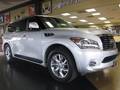 11 infinity qx 56 navigation front and rear cameras dvd player silver