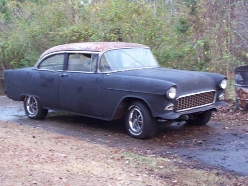 1955 chevrolet  bel air  2 door post