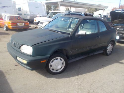 1997 volkswagen cabrio, no reserve