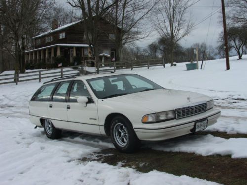 1991 chevrolet caprice base wagon 4-door 5.0l
