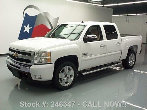 2011 chevy silverado lt crew tx edition 20&#039;&#039; wheels 12k texas direct auto