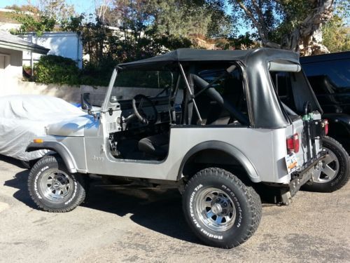 1982 cj-7 jeep jamboree (wrangler) 4.2 l, inline 6 4 speed