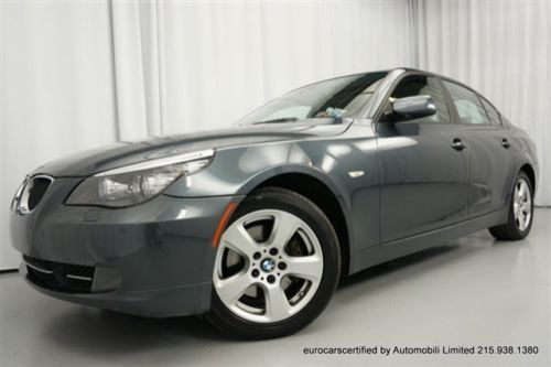 2008 bmw 535xi certified 100k cpo warranty sport night vision logic7 loaded