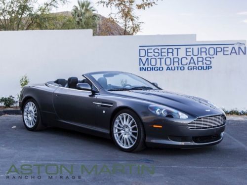 2006 aston martin db9 volante meteorite silver bluetooth piano black audio pack