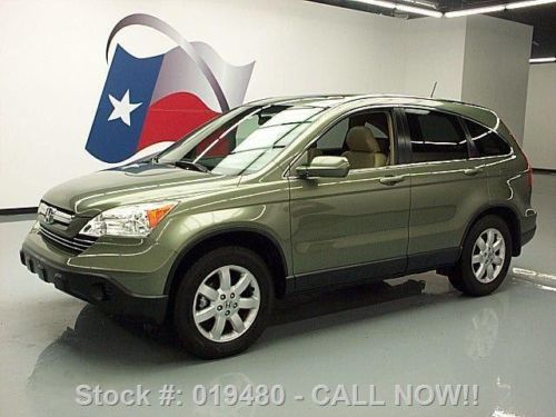 2007 honda crv exl sunroof htd leather nav rear cam 63k texas direct auto