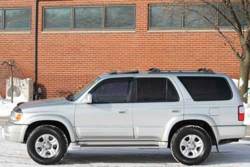 2001 toyota 4runner limited rwd heated leather sunroof timing belt done carfax!