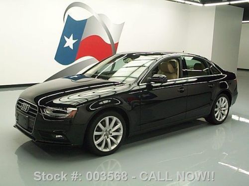 2013 audi a4 2.0t quattro premium plus awd sunroof 21k texas direct auto