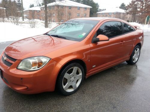 2006 chevrolet cobalt ss coupe 2-door 5 speed sunburst orange / stock/ nice car