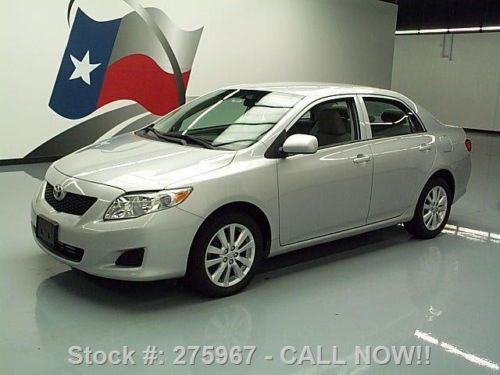 2010 toyota corolla le cruise control alloy wheels 52k texas direct auto