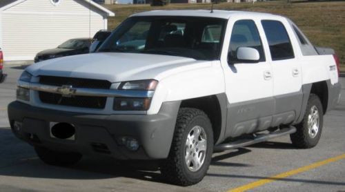 2002 chevrolet avalanche 1500 z71 crew cab pickup 4-door 5.3l