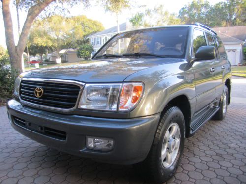 1999 toyota land cruiser 4wd 4x4 locking rear diff. 1 owner immaculate!!