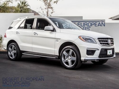 2012 mercedes benz ml63amg diamond white keyless go cooled front seats nav cam