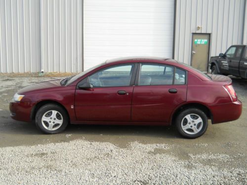 2003 saturn ion 4 door sedan 5 speed manual transmission